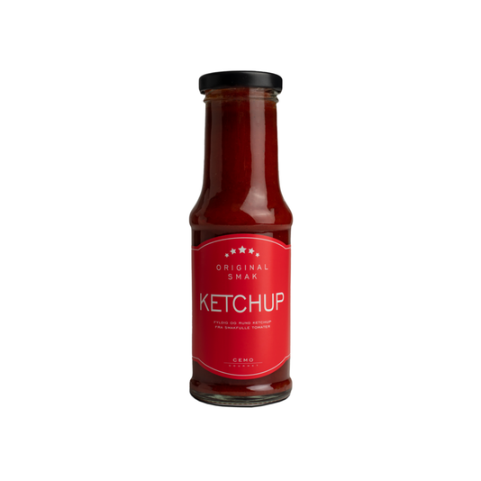 Cemo gourmet ketchup i glassflaske