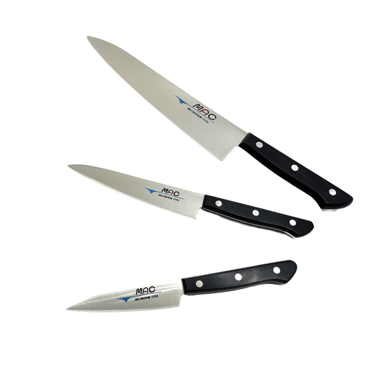Mac knivsett 3d kokkekniv hb-85 grønnsakskniv hb-55/ hb 40